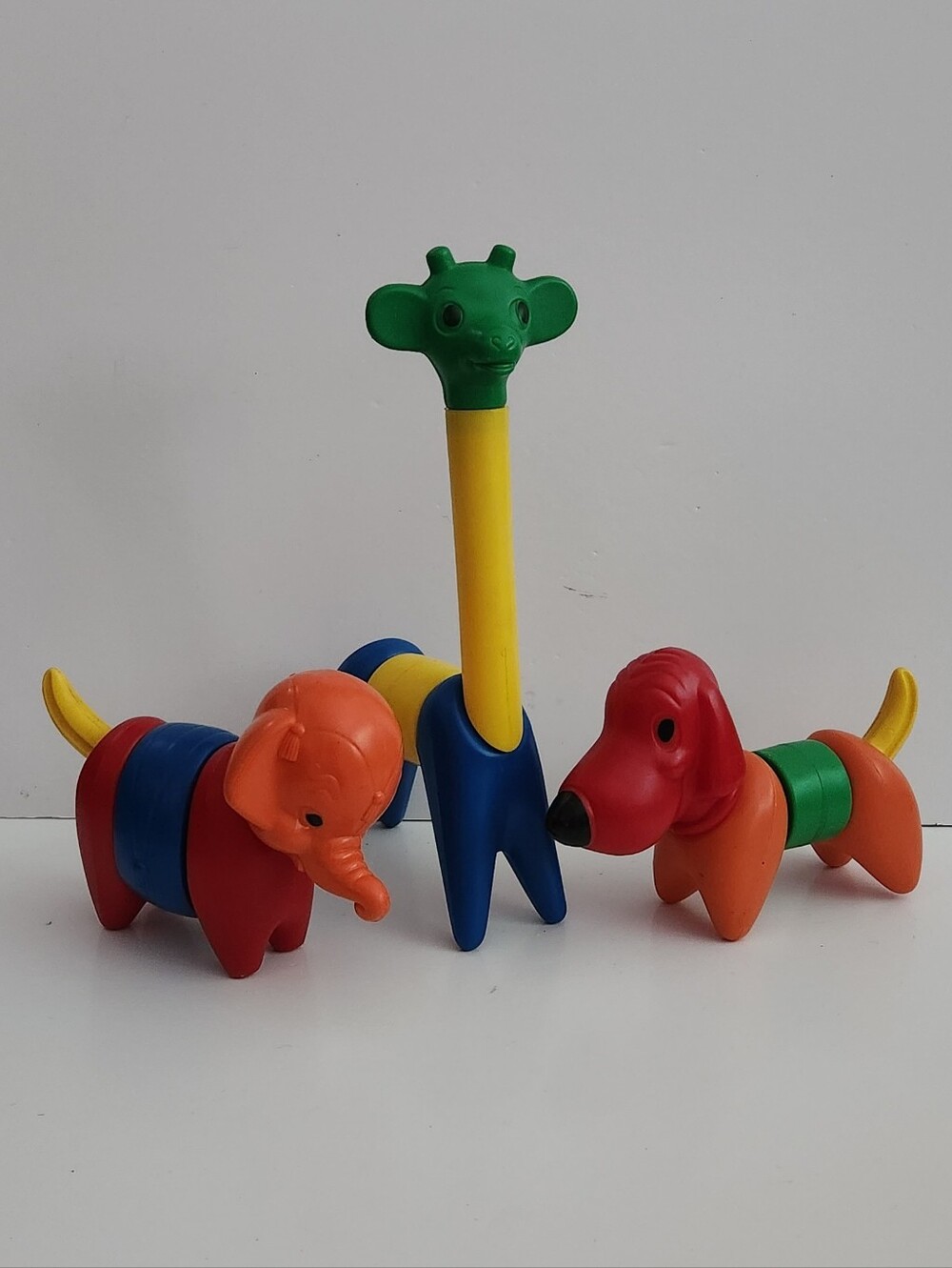 Vintage Tupperware-Zoo It Yourself animals